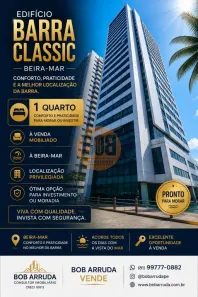 Flat com 1 Quarto à venda, 35m² no Barra de Jangada, Jaboatão dos Guararapes