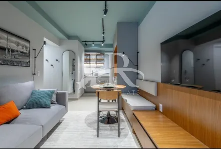 Flat com 1 Quarto para alugar, 38m² no Itaim Bibi, São Paulo