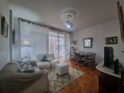 Apartamento com 2 Quartos para alugar, 85m² no Gonzaga, Santos