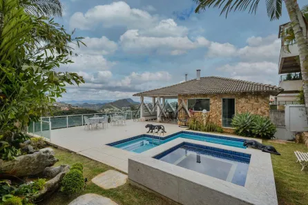 Casa de Condomínio com 5 Quartos à venda, 733m² no Vila Castela, Nova Lima
