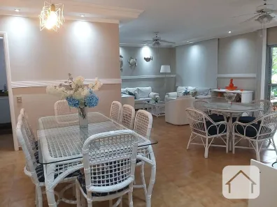 Apartamento com 4 Quartos à venda, 143m² no Loteamento João Batista Julião, Guarujá