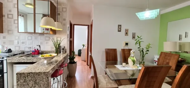 Apartamento com 3 Quartos à venda, 52m² no Granjas Primavera (Justinópolis), Ribeirão das Neves
