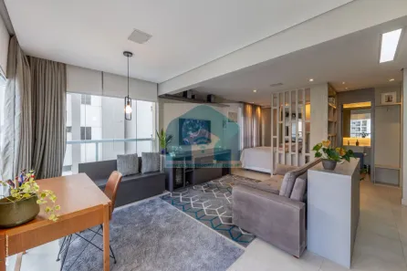 Apartamento com 1 Quarto à venda, 43m² no Santo Amaro, São Paulo