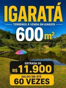 Lote/Terreno à venda, 600m² no , Igaratá