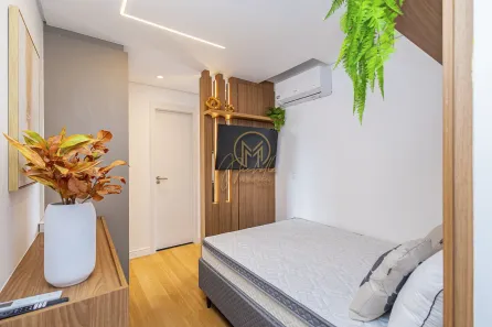 Apartamento com 1 Quarto para venda ou aluguel, 30m² no Batel, Curitiba