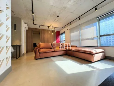 Apartamento com 1 Quarto para alugar, 70m² no Cidade Monções, São Paulo