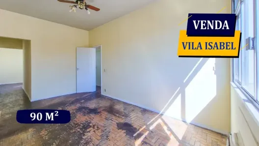 Apartamento com 3 Quartos à venda, 90m² no Vila Isabel, Rio de Janeiro
