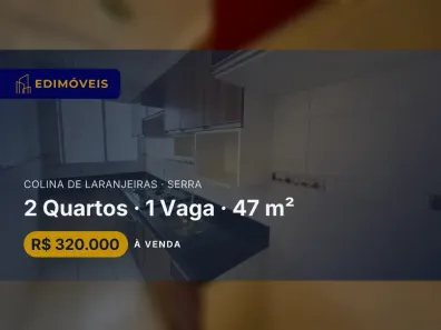 Apartamento com 2 Quartos à venda, 47m² no Colina de Laranjeiras, Serra