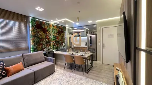 Flat com 1 Quarto à venda, 40m² no Meia Praia, Itapema