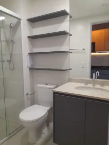 Apartamento com 1 Quarto para alugar, 25m² no Jardim das Acácias, São Paulo