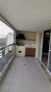 Apartamento com 3 Quartos para alugar, 135m² no Jardim, Santo André