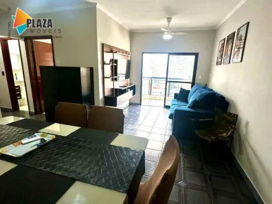 Apartamento com 1 Quarto para alugar, 53m² no Guilhermina, Praia Grande