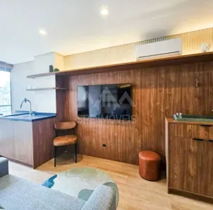 Apartamento com 1 Quarto à venda, 33m² no Santo Amaro, São Paulo