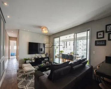 Apartamento com 3 Quartos para alugar, 110m² no Cidade Monções, São Paulo