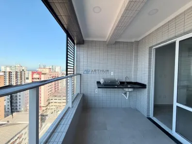 Apartamento com 2 Quartos à venda, 68m² no Guilhermina, Praia Grande