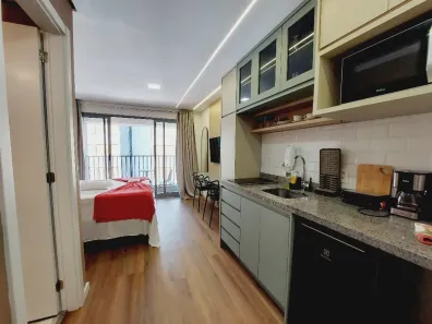 Apartamento com 1 Quarto para alugar, 25m² no Sumarezinho, São Paulo