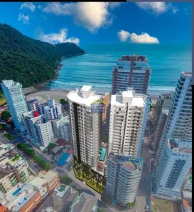 Apartamento com 2 Quartos à venda, 109m² no Canto do Forte, Praia Grande