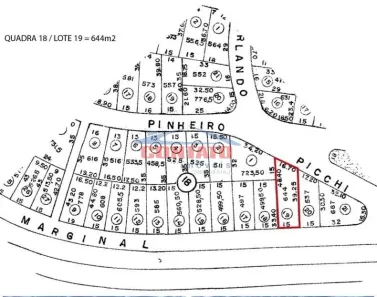 Lote/Terreno à venda, 644m² no Jardim São Carlos, São Carlos