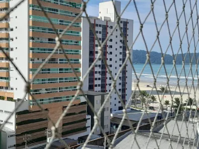Apartamento com 2 Quartos para alugar, 77m² no Guilhermina, Praia Grande