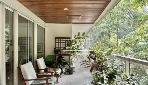 Apartamento com 4 Quartos para venda ou aluguel, 331m² no Jardim Botânico, Rio de Janeiro