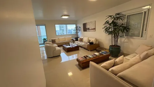 Apartamento com 3 Quartos para alugar, 198m² no Cidade Monções, São Paulo