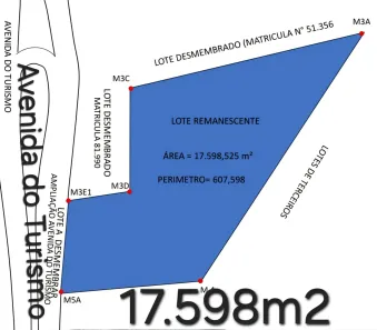 Lote/Terreno para alugar, 17598m² no Tarumã, Manaus
