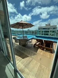 Apartamento com 2 Quartos para alugar, 56m² no Ponta Verde, Maceió