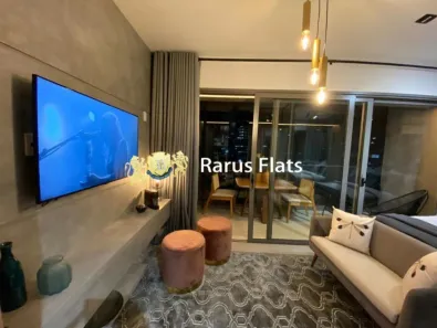 Flat com 1 Quarto para alugar, 36m² no Pinheiros, São Paulo