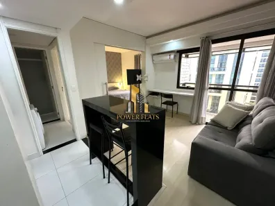 Flat com 1 Quarto para alugar, 32m² no Moema, São Paulo