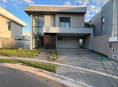 Casa de Condomínio com 4 Quartos à venda, 200m² no Jardins Bolonha, Senador Canedo