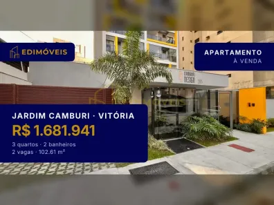 Apartamento com 3 Quartos à venda, 102m² no Jardim Camburi, Vitória
