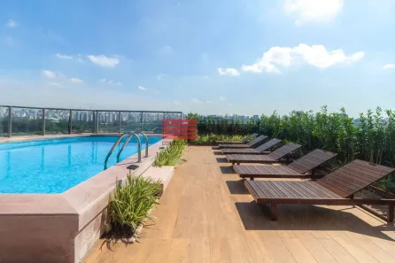 Apartamento com 1 Quarto para alugar, 61m² no Indianópolis, São Paulo