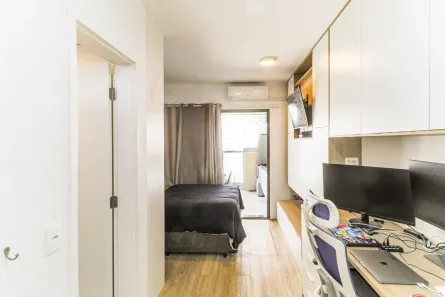 Kitnet com 1 Quarto à venda, 30m² no Vila Cordeiro, São Paulo