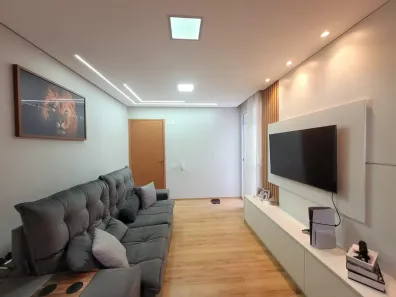 Apartamento com 2 Quartos à venda, 48m² no Caiapós, Contagem