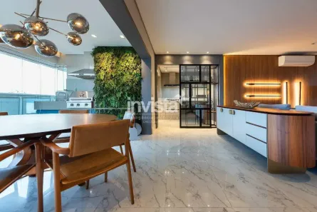 Apartamento com 3 Quartos à venda, 144m² no Boqueirão, Santos