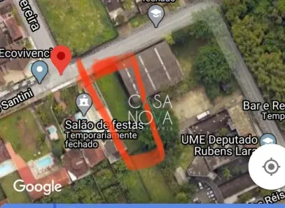 Lote/Terreno à venda, 855m² no Morro Nova Cintra, Santos