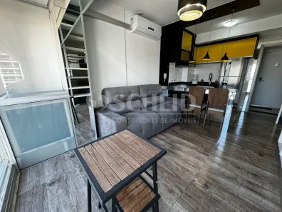 Flat com 1 Quarto para alugar, 33m² no Santo Amaro, São Paulo