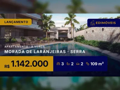 Apartamento com 3 Quartos à venda, 109m² no Morada de Laranjeiras, Serra