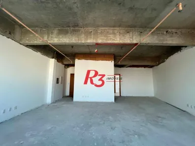 Sala Comercial para alugar, 42m² no Vila Mathias, Santos