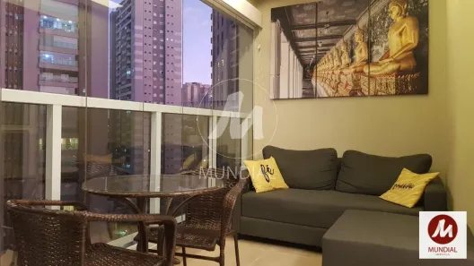 Apartamento com 1 Quarto para alugar, 44m² no Bosque das Juritis, Ribeirão Preto