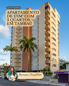 Apartamento com 3 Quartos à venda, 171m² no Tambaú, João Pessoa