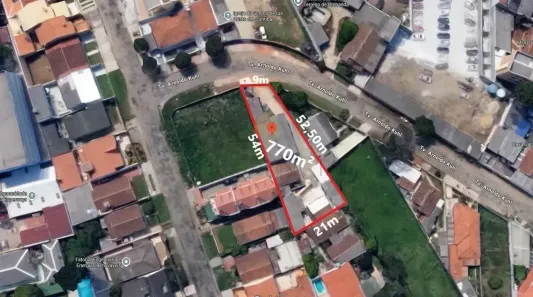 Lote/Terreno à venda, 770m² no Portão, Curitiba