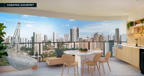 Apartamento com 4 Quartos à venda, 145m² no Parnamirim, Recife