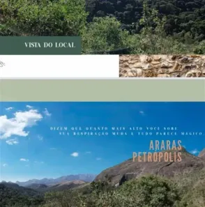 Lote/Terreno à venda, 20019m² no Araras, Petrópolis