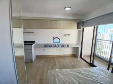 Flat com 1 Quarto para alugar, 35m² no Mirandópolis, São Paulo