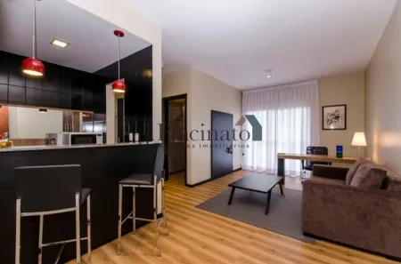 Flat com 1 Quarto para alugar, 54m² no Anhangabaú, Jundiaí