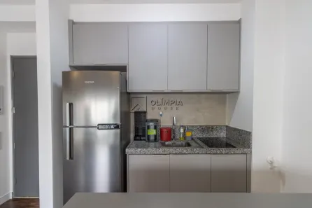 Apartamento com 1 Quarto para alugar, 42m² no Itaim Bibi, São Paulo