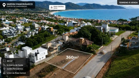 Lote/Terreno à venda, 360m² no Centro, Garopaba