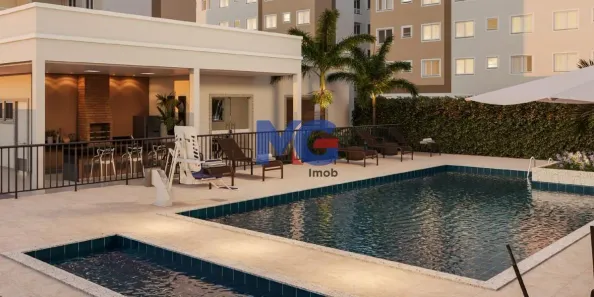 Apartamento com 2 Quartos à venda, 41m² no Urucunema, Eusébio
