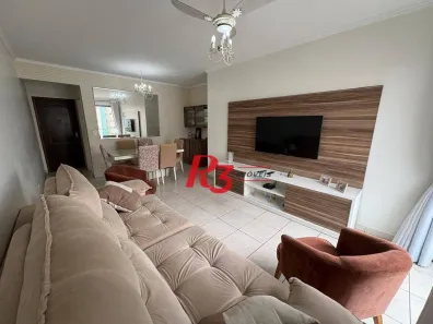 Apartamento com 3 Quartos à venda, 107m² no Embaré, Santos